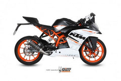 Mivv SPORT GP Imp. compl./Full sys. 1x1 CARBON for KTM RC 390 2014 - 2016 EC approved Catalyzer is included | KT.015.L2S