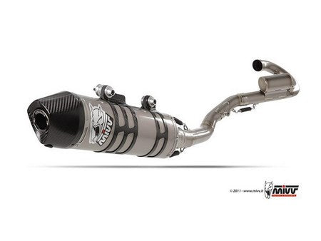 Mivv STRONGER CROSS new OVAL Imp. compl./Full sys. 1x1 TITANIUM for KTM SX-F 350 2011 - 2012 FIM approved  | M.KT.027.S5C.F