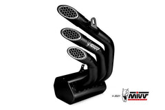 Mivv Speed Edge Black Stainless Steel Exhaust | V.003.LHB