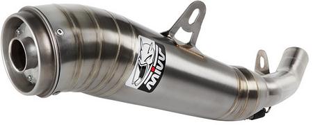 Mivv SPORT GHIBLI SLIP-ON Muffler STAINLESS STEEL for KAWASAKI ER-6n / f 2005 - 2011 EC approved  | K.015.LGX