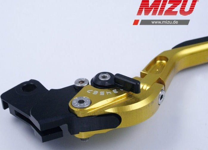 Mizu Clutch Lever, including ABE, Gold | 309G2854004