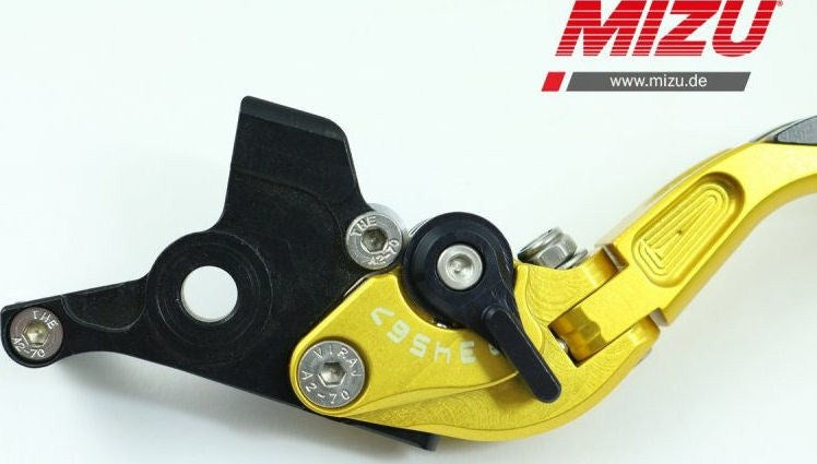 Mizu Brake Lever left, including ABE, Gold | 309G2993010