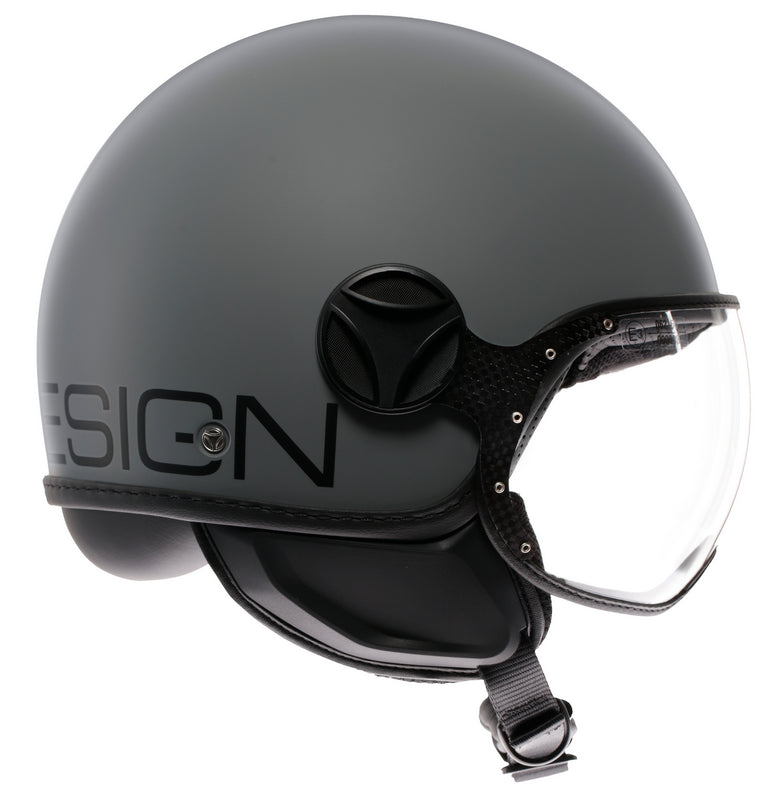 MOMO DESIGN HELMET FGTR CLASSIC MOMODESIGN E2206, MONO MATT GREY/BLACK | 21184A7001002