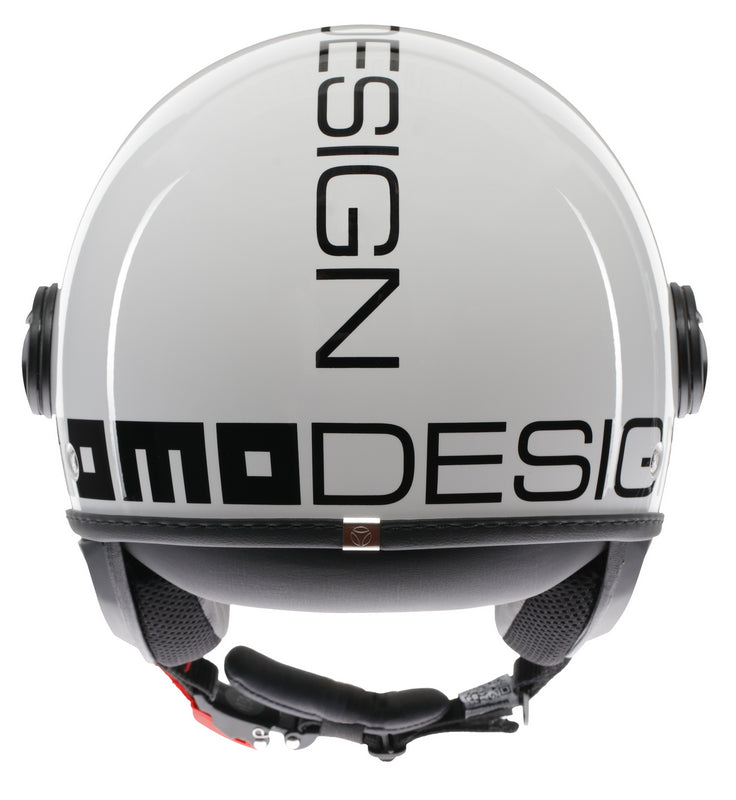 MOMO DESIGN HELMET FGTR CLASSIC MOMODESIGN E2206, MONO WHITE/BLACK | 21184A7001004