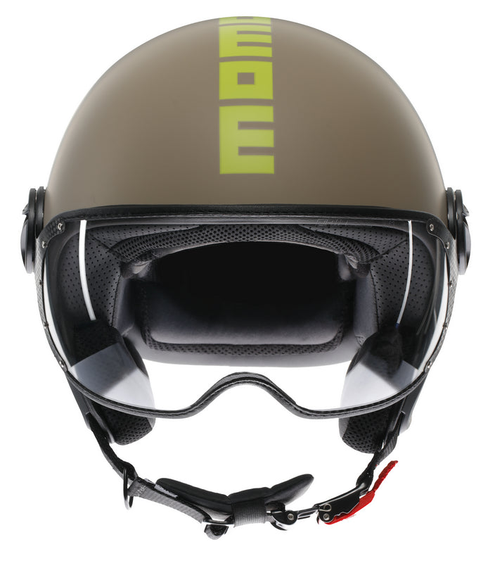 MOMO DESIGN HELMET FGTR CLASSIC MOMODESIGN E2206, MONO MATT SAND/LIME | 21184A7001005