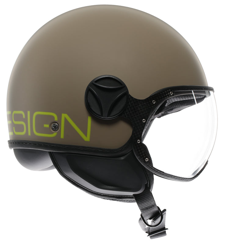 MOMO DESIGN HELMET FGTR CLASSIC MOMODESIGN E2206, MONO MATT SAND/LIME | 21184A7001005