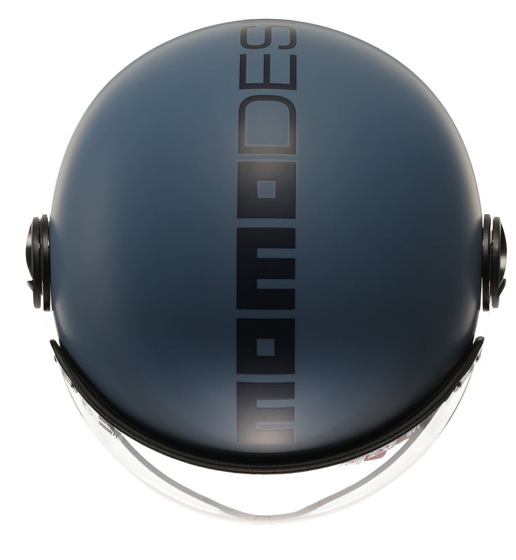 MOMO DESIGN HELMET FGTR CLASSIC MOMODESIGN E2206, MONO MATT DUSTY BLUE/BLUE | 21184A7001006