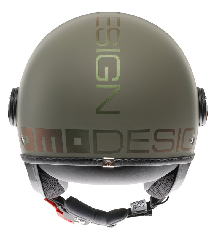 MOMO DESIGN HELMET FGTR CLASSIC MOMODESIGN E2206, FLIP MATT GREEN/BRONZE | 21184A7001013