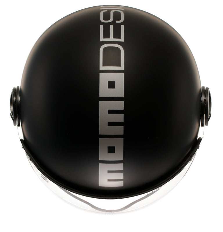 MOMO DESIGN HELMET FGTR EVO MOMODESIGN E2206, MONO MATT BLACK/SILVER | 21184A8006001