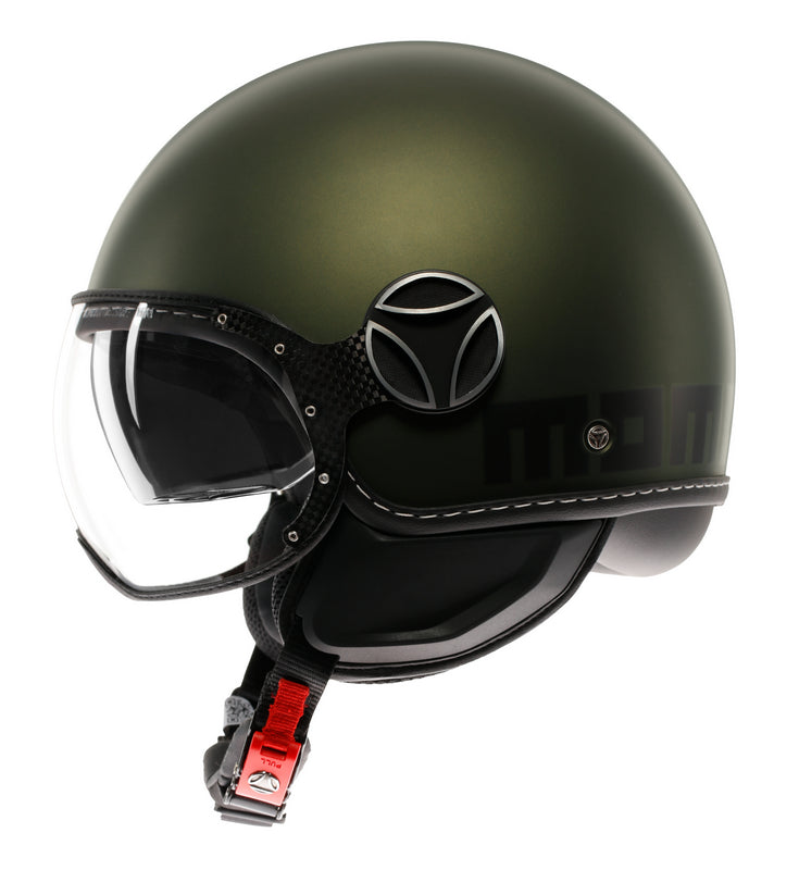 MOMO DESIGN HELMET FGTR EVO MOMODESIGN E2206, MONO MATT GREEN/BLACK | 21184A8006002