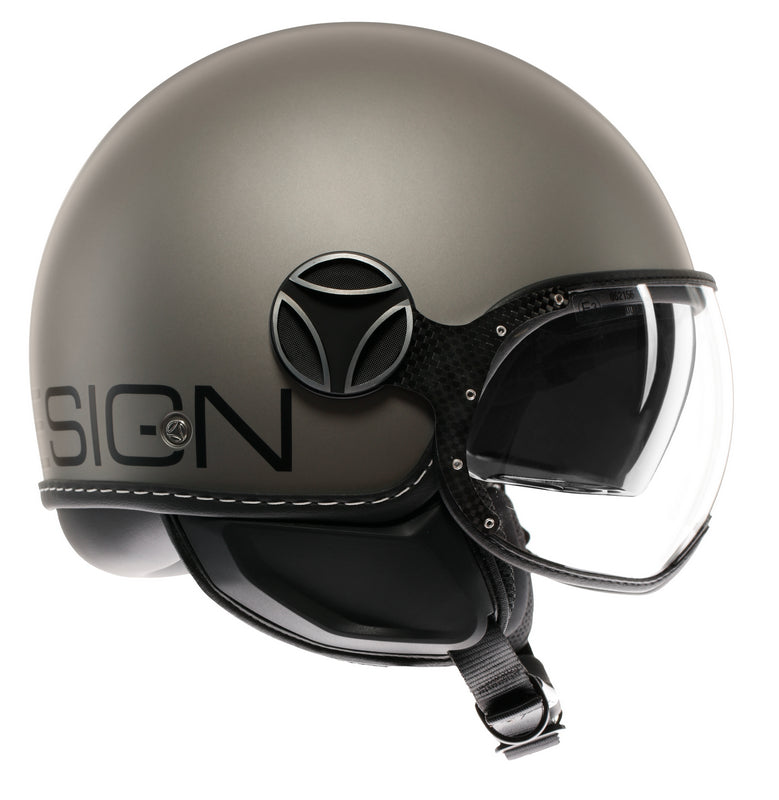 MOMO DESIGN HELMET FGTR EVO MOMODESIGN E2206, MONO MATT TITANIUM FROST/BLACK | 21184A8006004