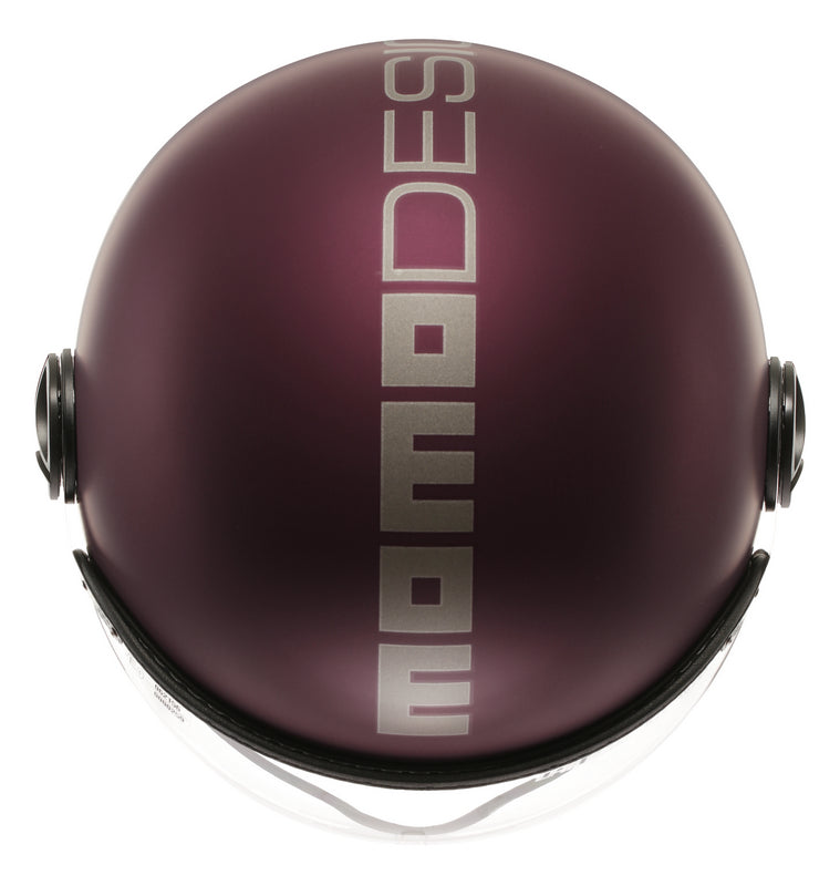 MOMO DESIGN HELMET FGTR EVO MOMODESIGN E2206, MONO MATT AMARENA/SILVER | 21184A8006005