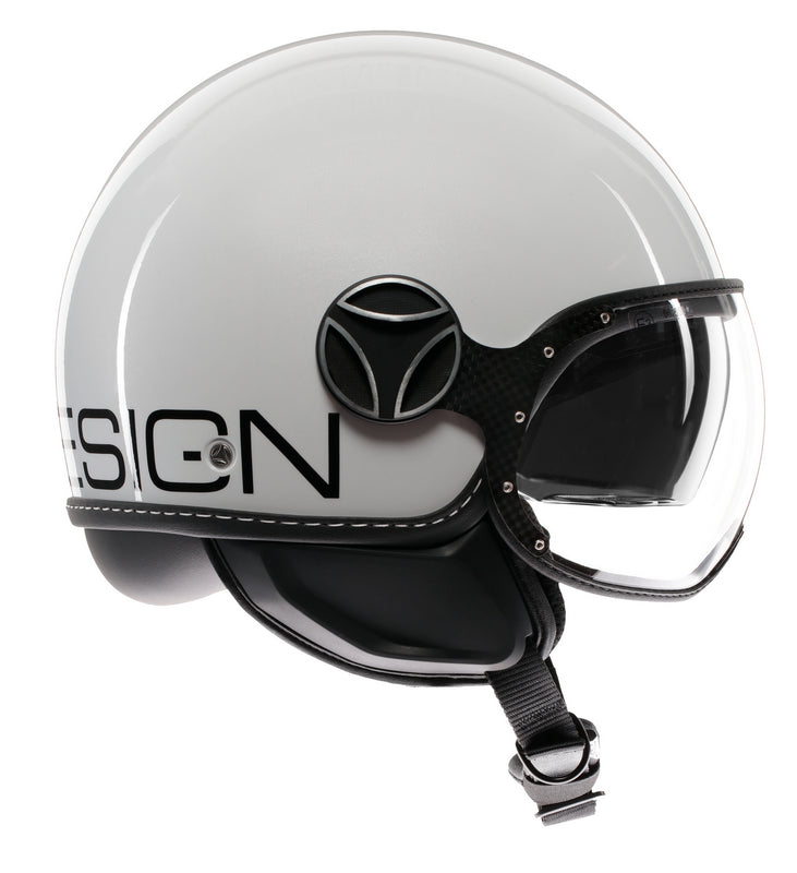 MOMO DESIGN HELMET FGTR EVO MOMODESIGN E2206, MONO WHITE QUARZ/BLACK | 21184A8006006