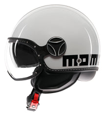 MOMO DESIGN HELMET FGTR EVO MOMODESIGN E2206, MONO WHITE QUARZ/BLACK | 21184A8006006