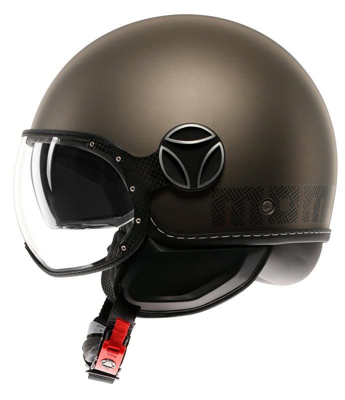 MOMO DESIGN HELMET FGTR EVO MOMODESIGN E2206, HIP MATT BRONZE/STONE | 21184A8006008