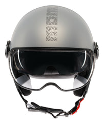 MOMO DESIGN HELMET FGTR EVO MOMODESIGN E2206, HIP MATT GREY/CERULEAN GREY | 21184A8006009