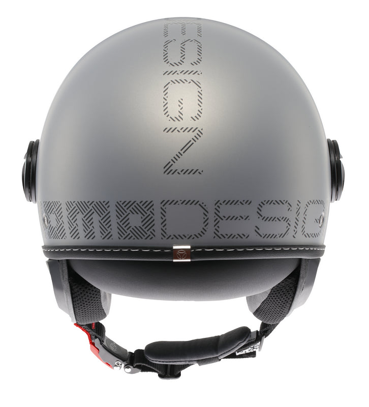 MOMO DESIGN HELMET FGTR EVO MOMODESIGN E2206, HIP MATT GREY/CERULEAN GREY | 21184A8006009