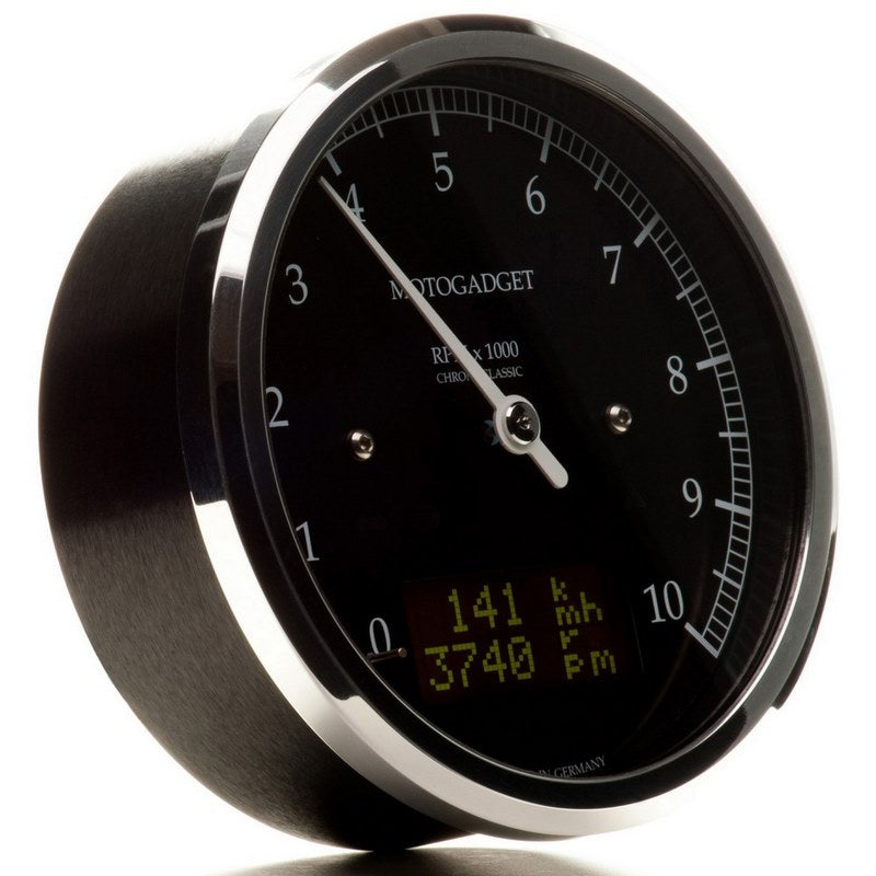 Motogadget Chronoclassic 8 Darkedition (Dark Lcd) Polished | 2004059