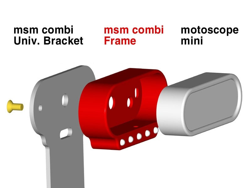 Motogadget Msm Combi Universal Bracket Polished | 3005061