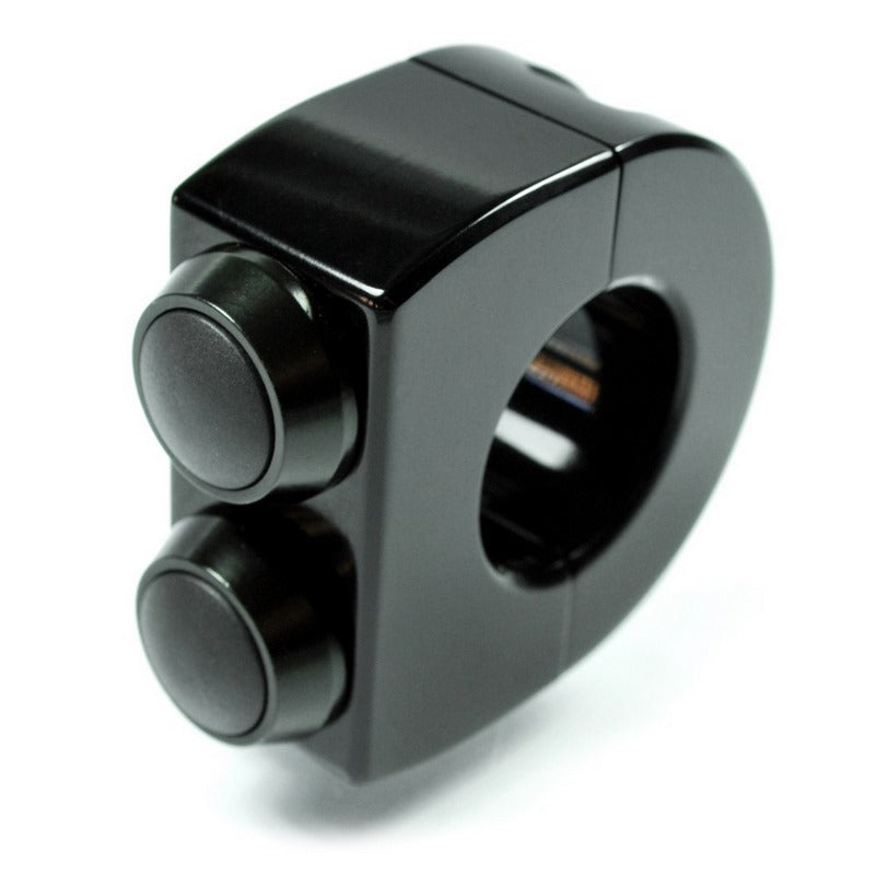 Motogadget Mo.Switch 3 Push Button Housing 1" H.Black/Pb.Black | 4000320