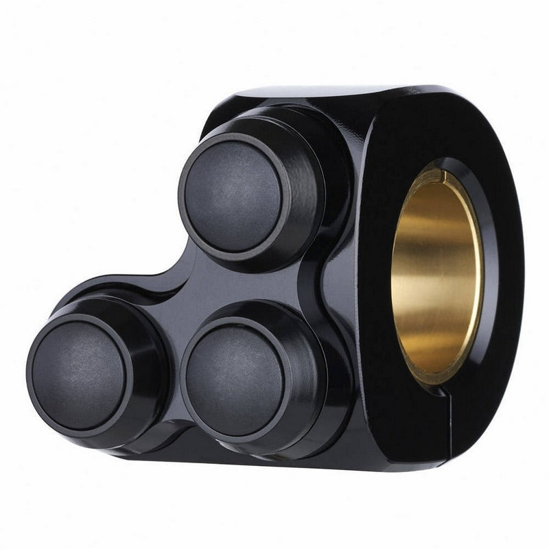 Motogadget Mo.Switch Basic 3 Right Black Inlay H. Blk/Inlay Blk | 4004021