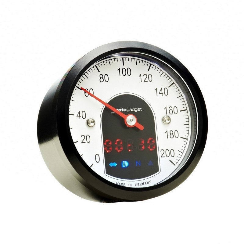 Motogadget Motoscope Tiny (49 Mm Analogue Speedo) Black Bezel | 5001010