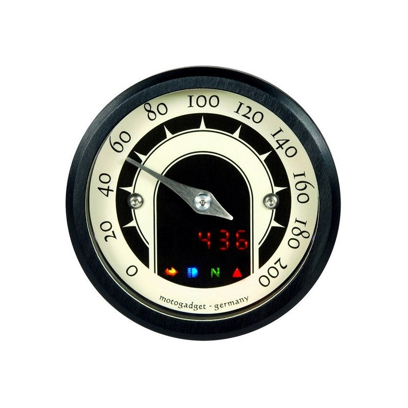 Motogadget Mst Speedster (Tiny With Speedline Design) Black Bezel | 5001013