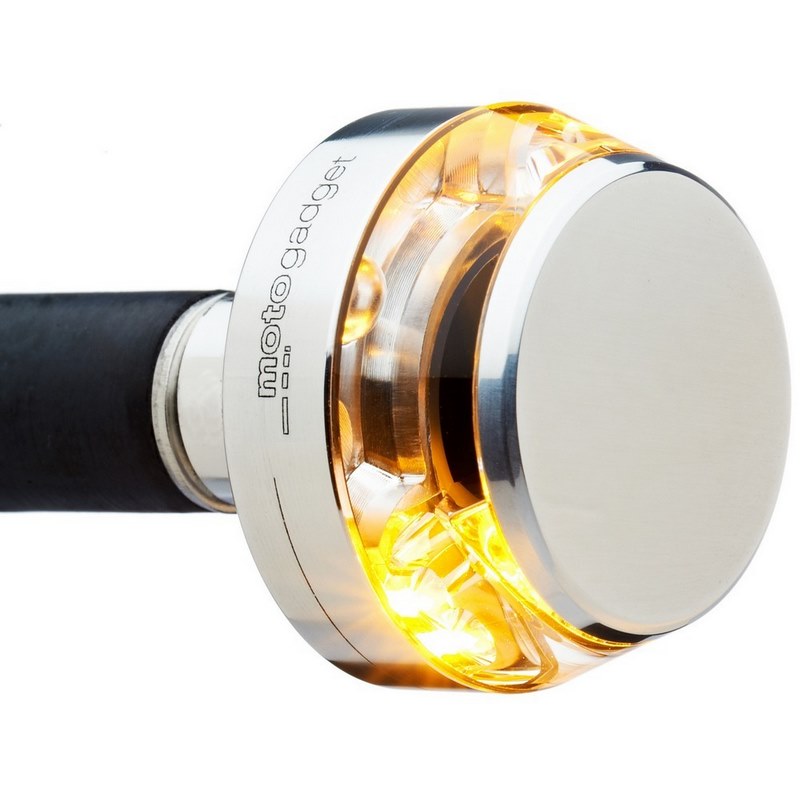 Motogadget Mo.Blaze Disc Left Pol.(Handle Bar Turn Signal) Polished | 6002013