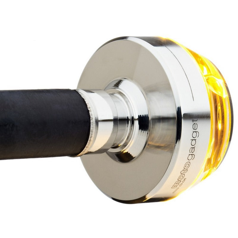 Motogadget Mo.Blaze Disc Left Pol.(Handle Bar Turn Signal) Polished | 6002013