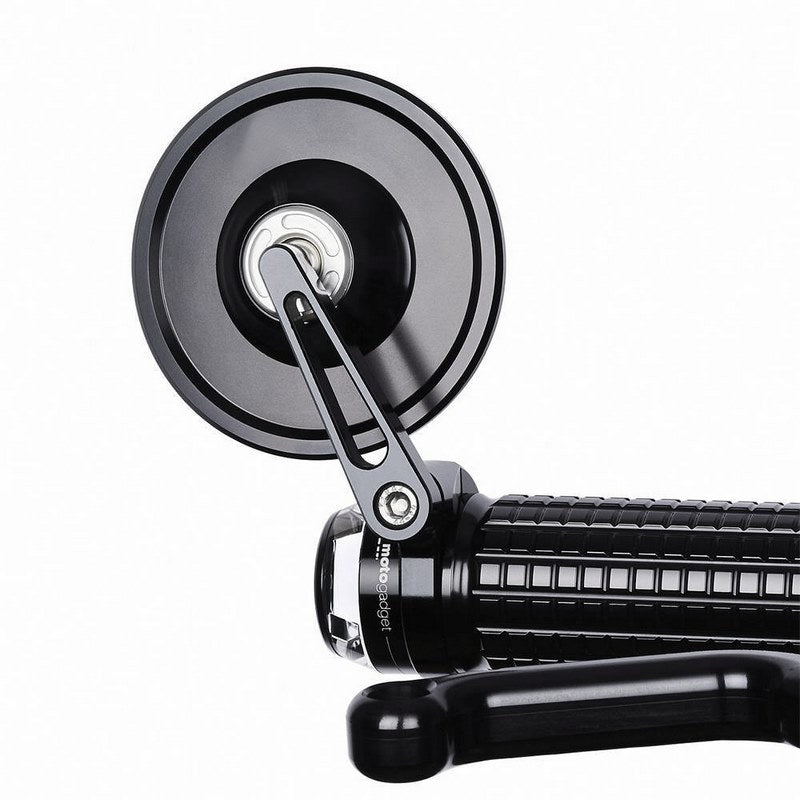 Motogadget Mo.View Spy, Handle Bar End,  1" And 22 Mm, Round Black | 7001010