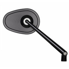 Motogadget Mo.View Club, Ece, Oval, 150 Mm Stem Black | 7002020