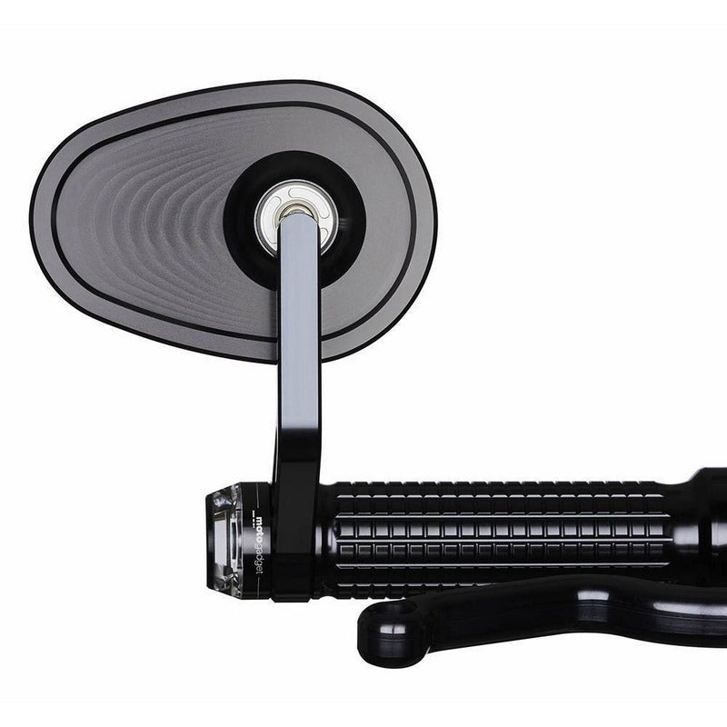 Motogadget Mo.View Road, Handle Bar End 1" And 22 Mm, Ece Oval Black | 7003030