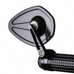 Motogadget Mo.View Pace, Handle Bar End, 1" And 22 Mm, Ece Eckig Oval Black | 7005030