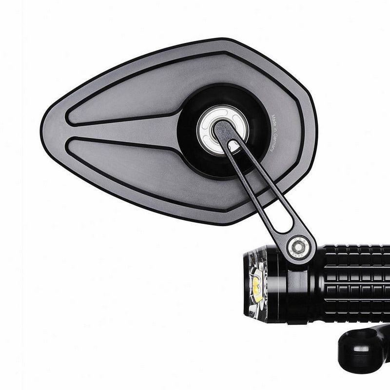 Motogadget Mo.View Pace, Handle Bar End, 1" And 22 Mm, Ece Eckig Oval Black | 7005030