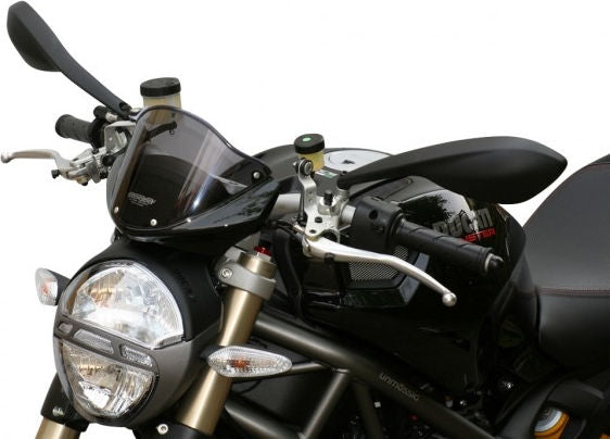 MRA MONSTER 696 / 796 / 1100 - Originally-shaped windshield "O" all years