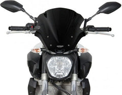 MRA MT-07 / FZ-07 - Racing windscreen "NRM" 2014-2017