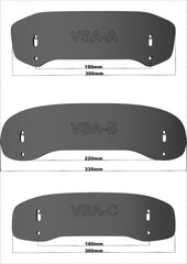 MRA VSA-TYP B (33/22 CM) - Vario-Touring-part "VSA.B" incl. clamps all years