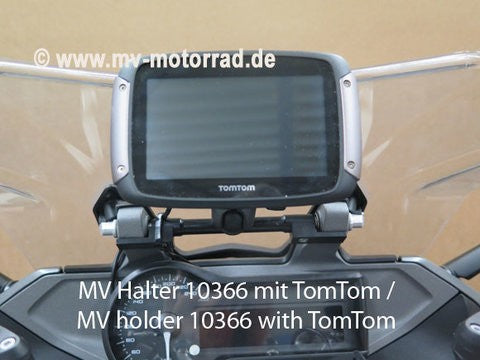 MV Motorrad GPS Holder for BMW R1200RS for BMW GPS Device or other GPS Devices - 10366