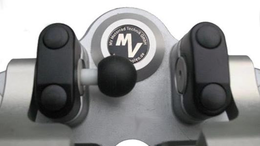 MV Motorrad BMW Models - Closer - higher - furtherThe adjustabletube handlebar adapter for BMW K100RS - 90000-k100