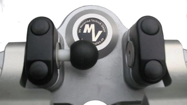 MV Motorrad DUCATI Models - Closer - higher - furtherThe first adjustable tube handlebar adapter from 90000d