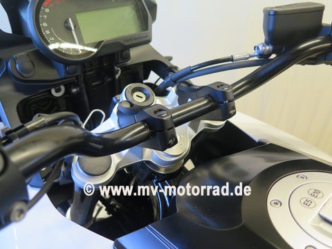 MV Motorrad The Tube Style Superbike Handlebar Adapter for BMW F750GS - 90002-f750gs