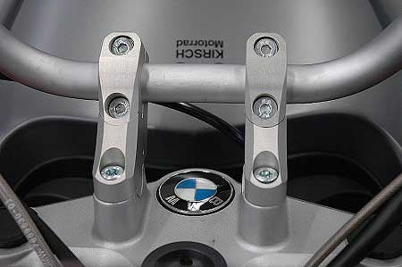MV Motorrad The Tube Style Superbike Handlebar Adapter for BMW R850GS-R1100GS - 90002-r1100gs