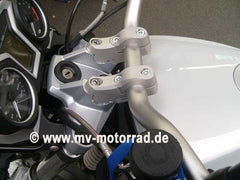 MV Motorrad The Tube Style Superbike Handlebar Adapter for BMW F800GT incl. brake line adapter - 90028F