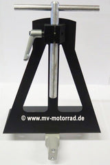 MV Motorrad Luggage Rack for Passenger's Footrest for Solodrivers - Aluminum, in new Design - 905316alu