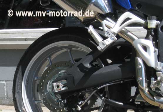 MV Motorrad Lowered Passenger Footrest Sozius for Triumph Tiger 955i - 908403