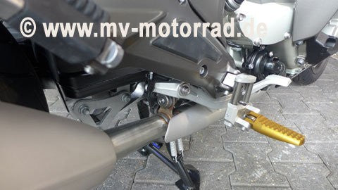 MV Motorrad Flexible adjustable Rider's Footrest - 908649