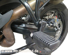 MV Motorrad Driver Lowered Footrest Pillion Rider BMW F650GS Twin, F700GS, F750GS + F800GS - 908663