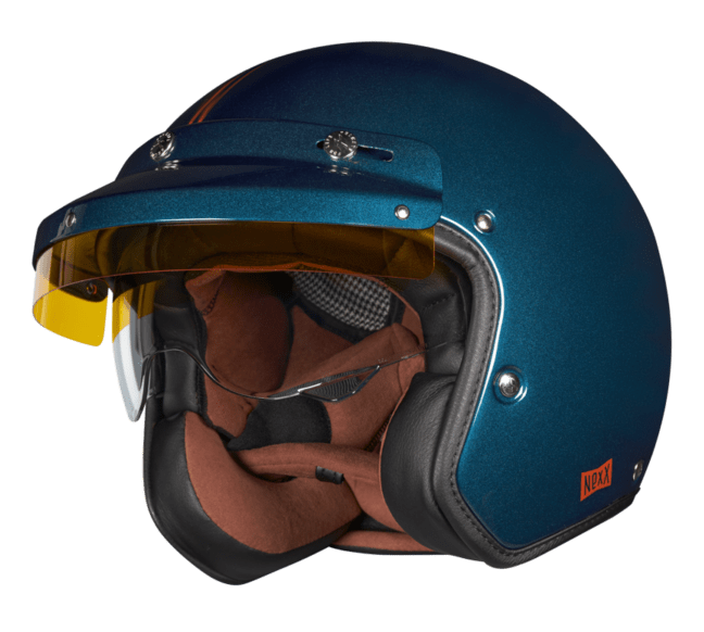 NEXX Garage Helmet X.G30 LAGOON BLUE COPPER, Size: XS | 01G3003432732