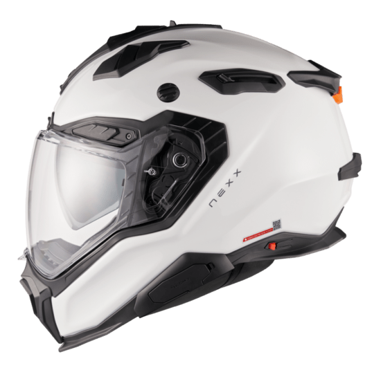 NEXX Adventure Helmet X.WED3 PLAIN WHITE PEARL, Size: XXS | 01XE300419058