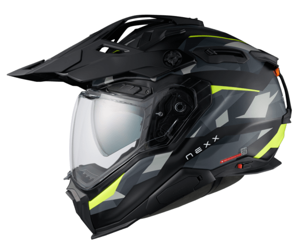 NEXX Adventure Helmet X.WED3 TRAILMANIA GREY NEON MT, Size: XXS | 01XE301418869